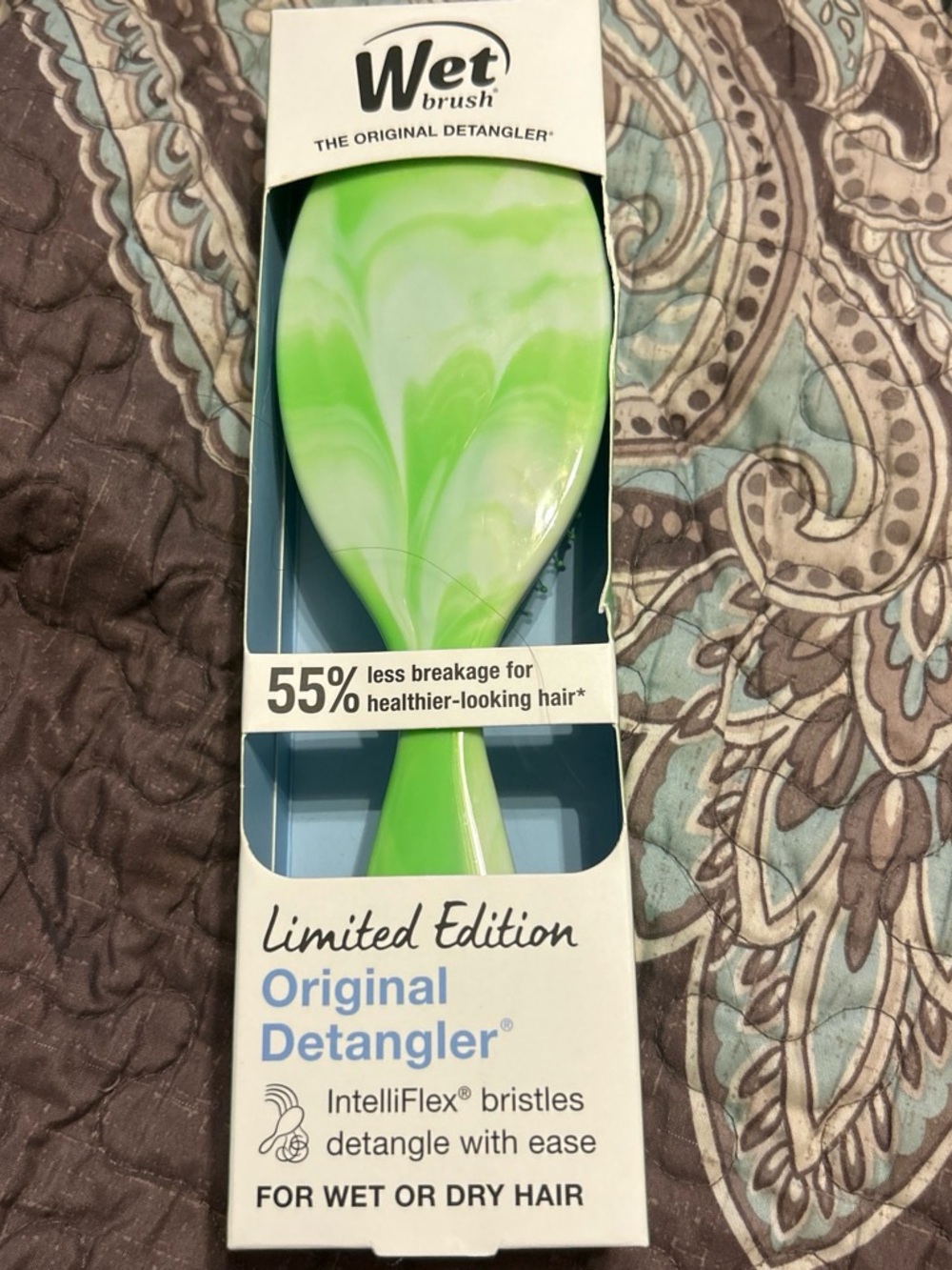 Wet Brush Limited Edition Green Original Detangler